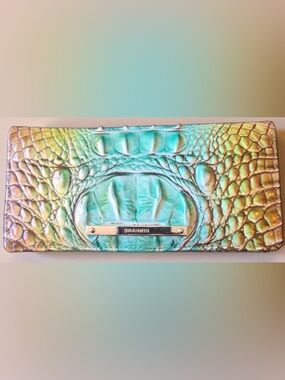 Brahmin Ady Crocodile Embossed Wallet
